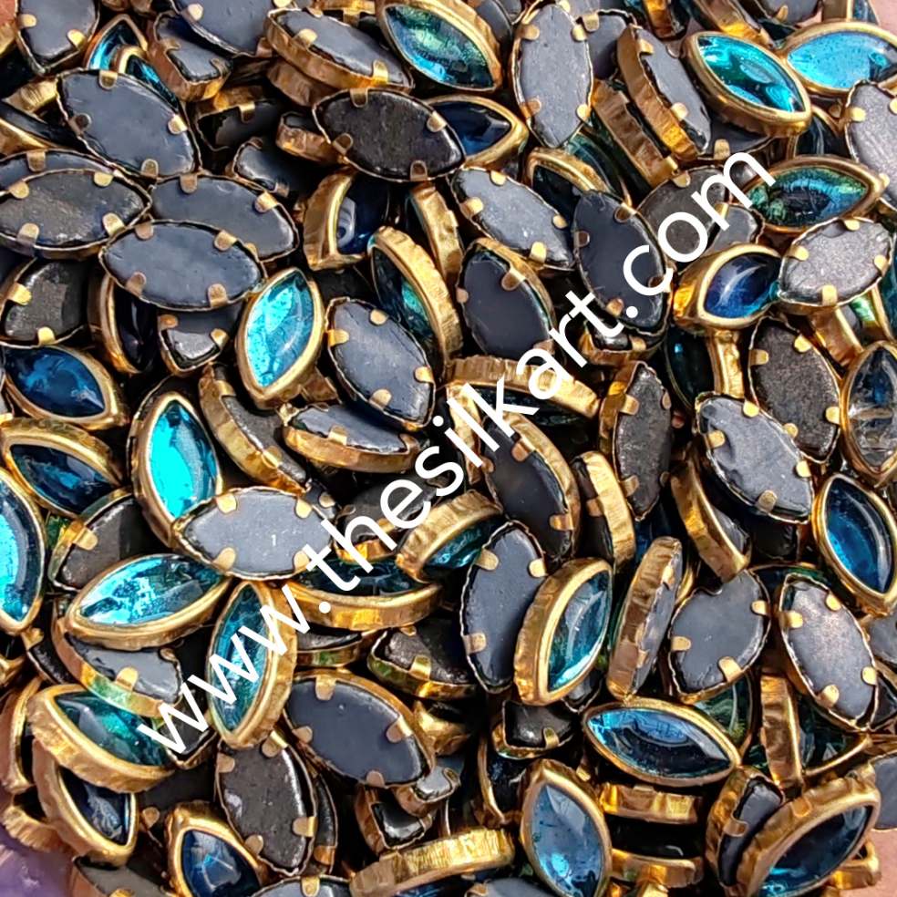 8k eye shape sky blue glossy