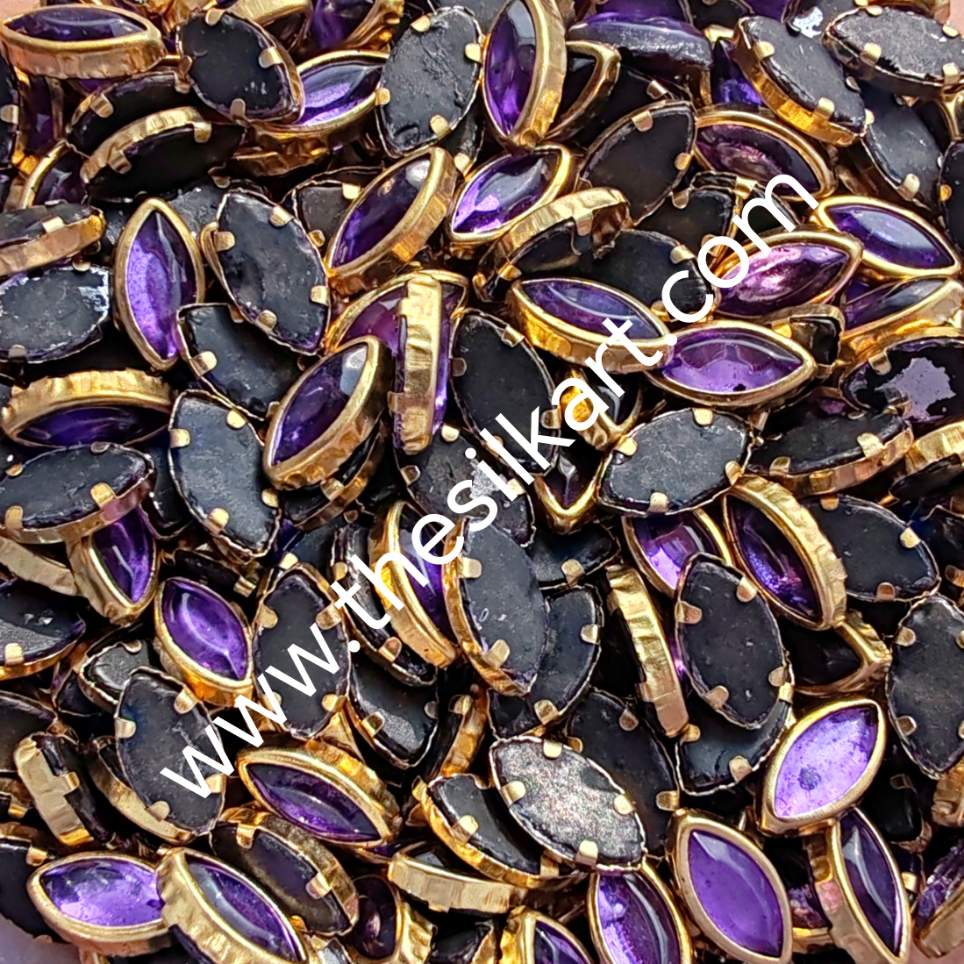 8k eye shape light purpule glossy