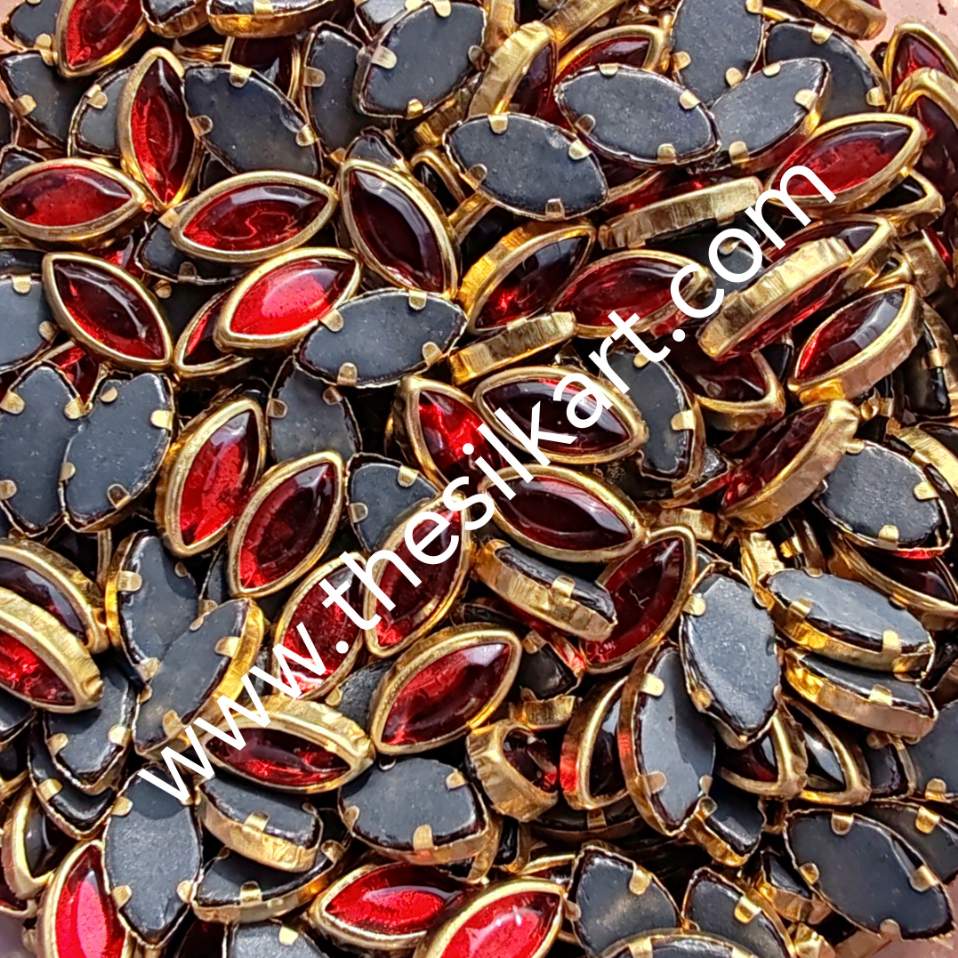 8k eye shape red colour glossy