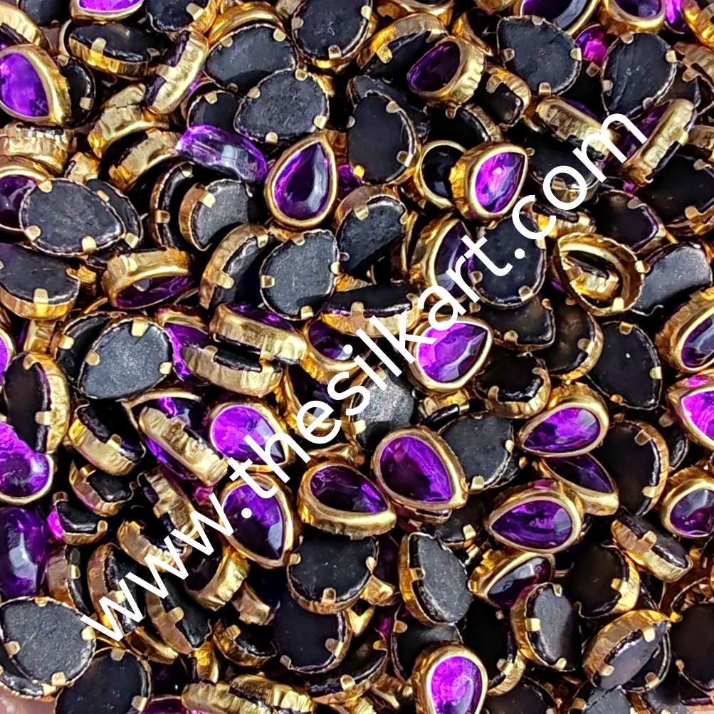 6k droup purpule glass