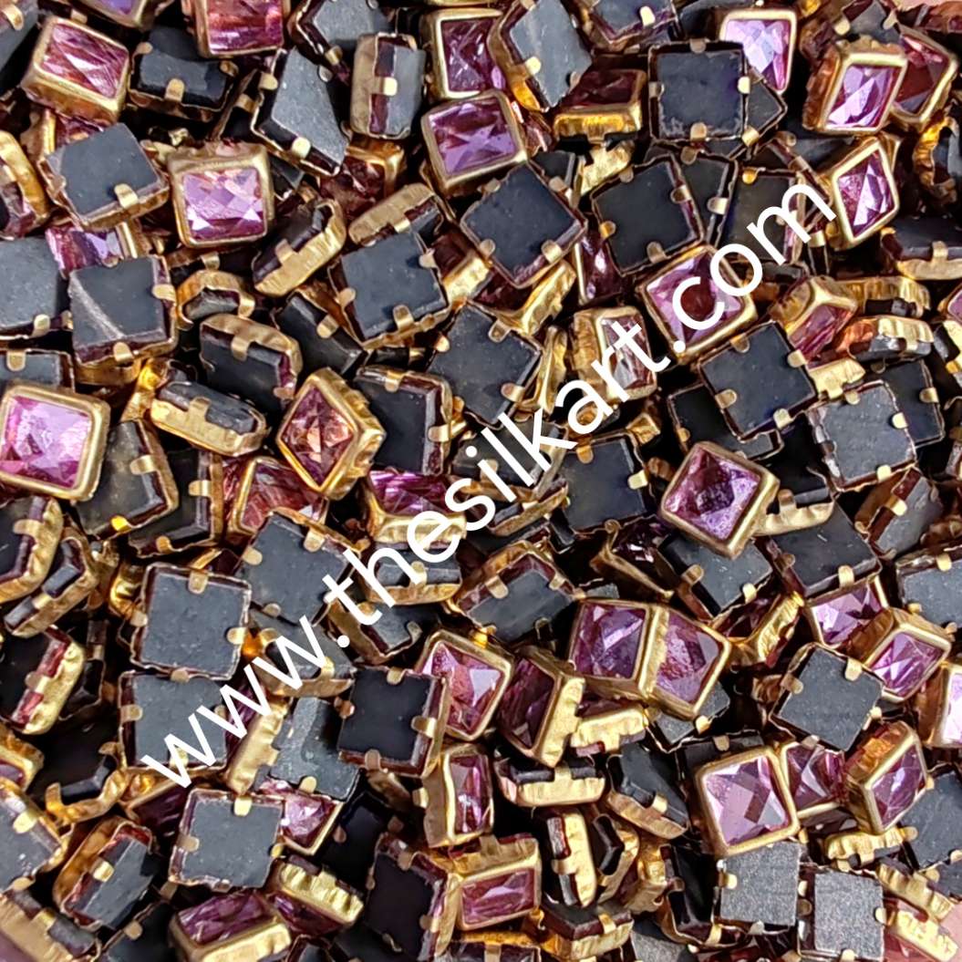 4*4 square light pink glossy