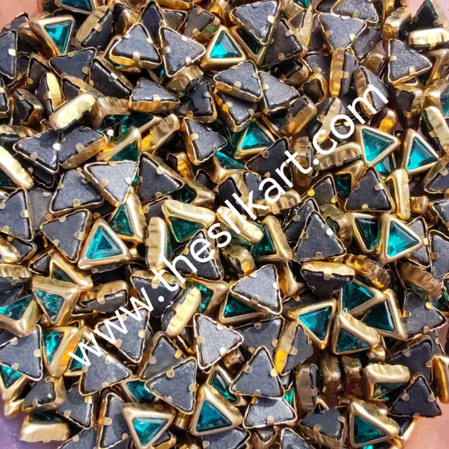 Triangle c green glossy