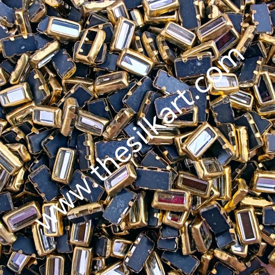 2.5mm reactangle glossy white