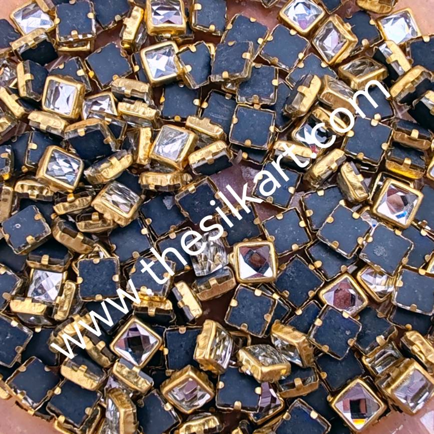 4*4 square glossy white