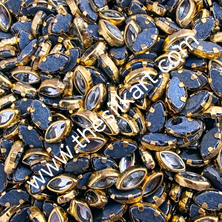 6k eye shape glossy white