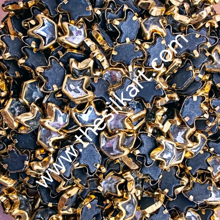 crown shape glossy white