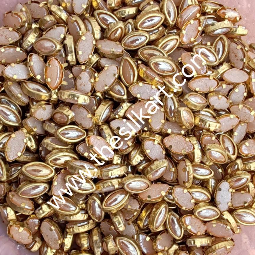 6k eye shape ceramic gold