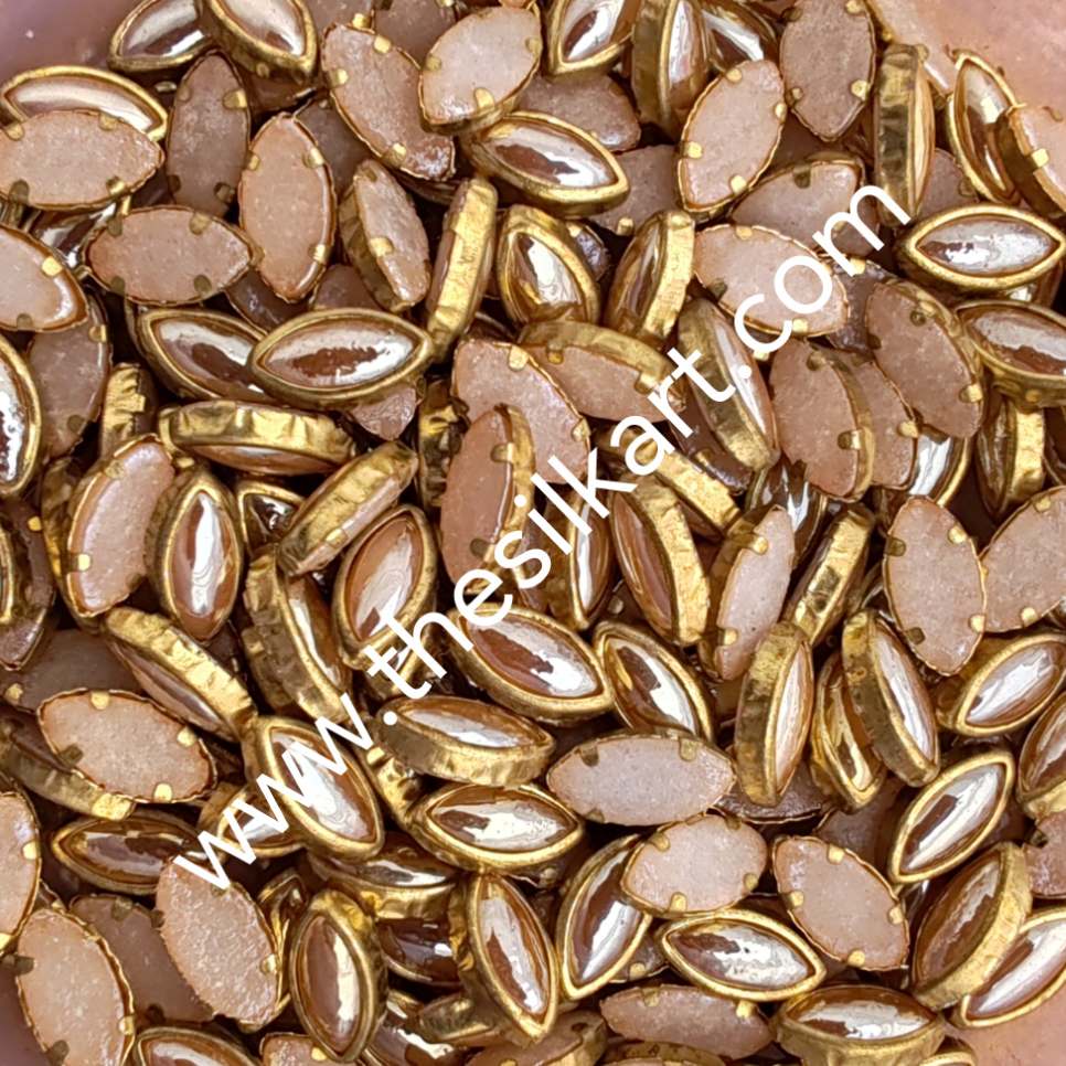 8k eye shape ceramic gold