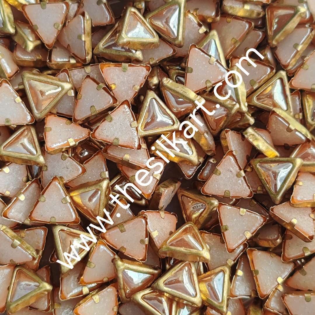 triangle ceramic gold