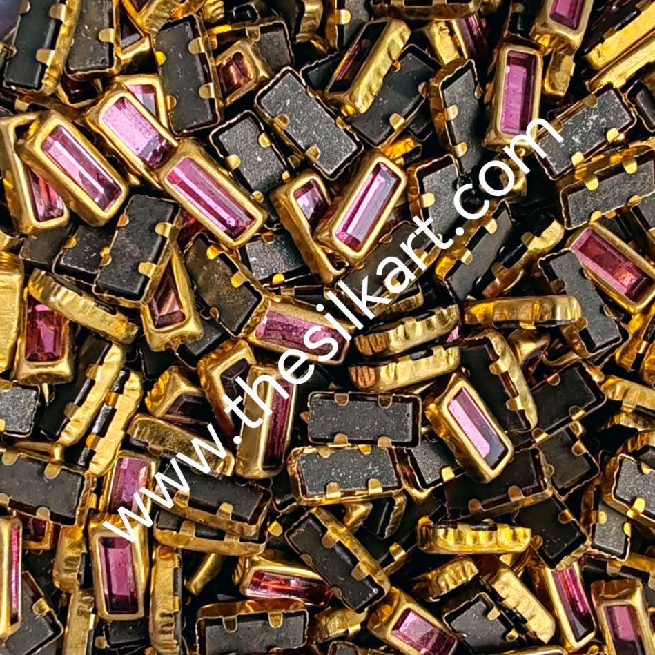 3*7 reactangle light pink glossy