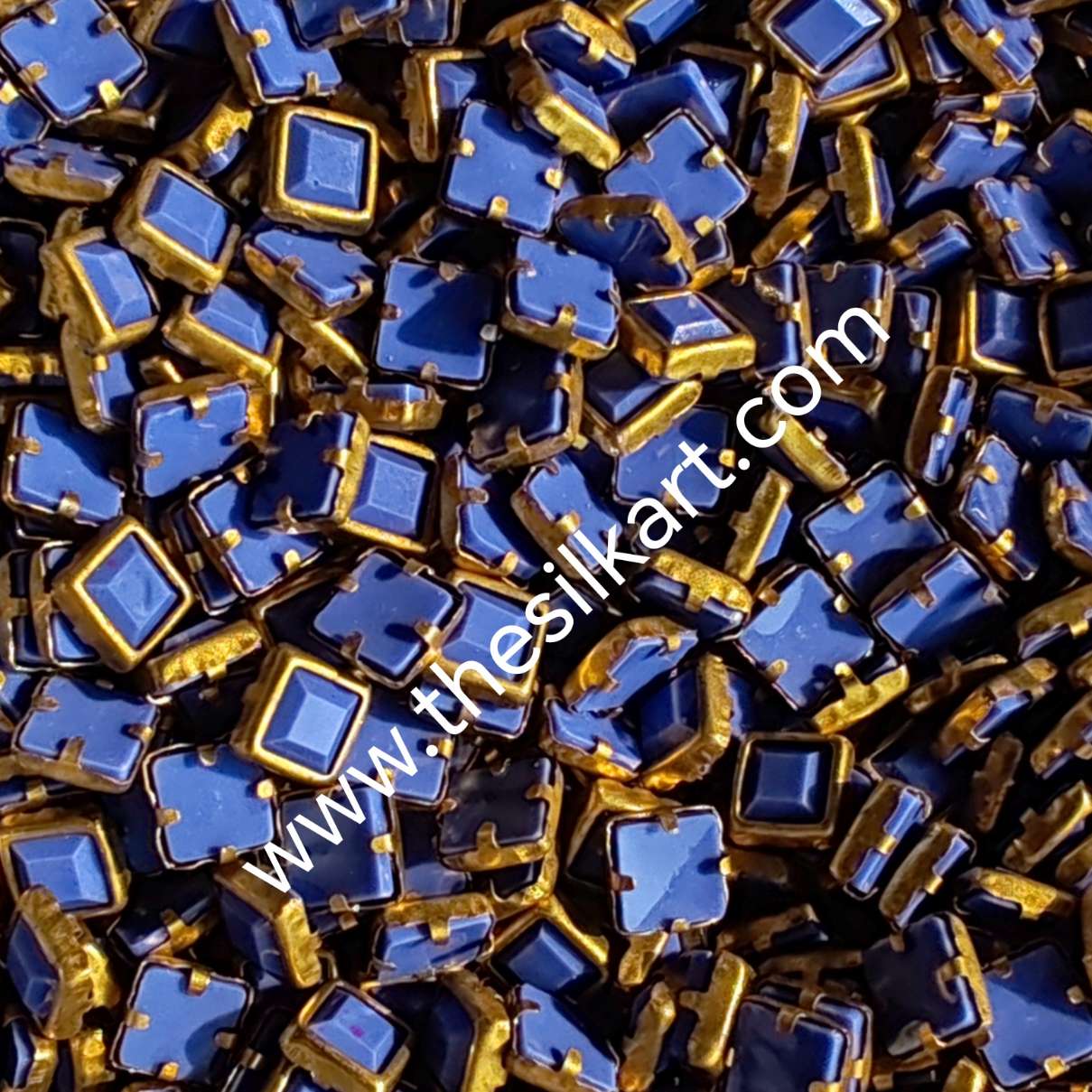 4*4 square purpulish blue matt