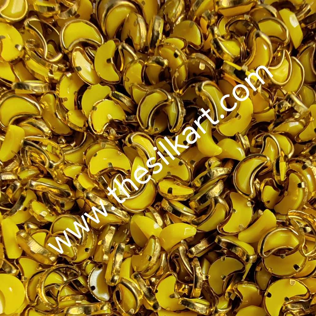 half moon yellow matt