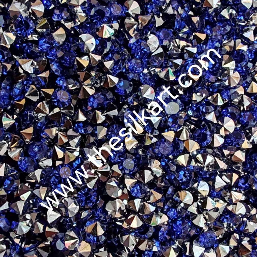 dark blue plastic jercons