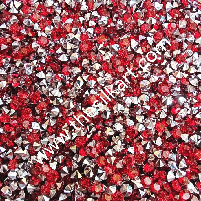 red colour plastic jercons