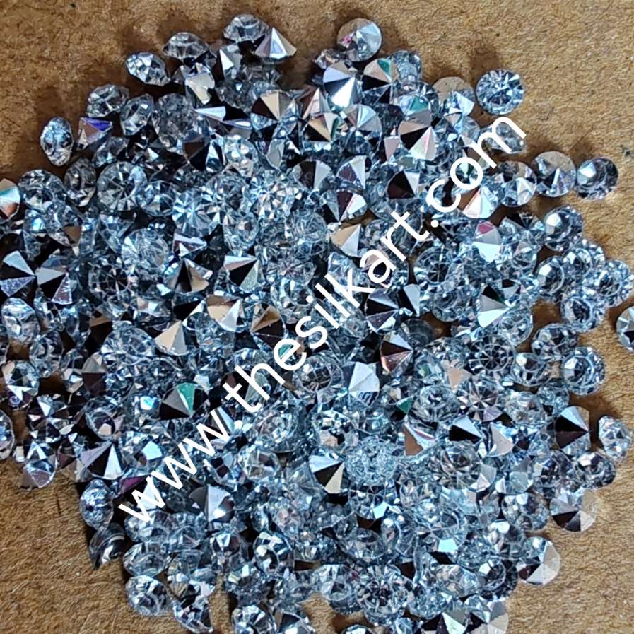 silver colour plastic jercons 