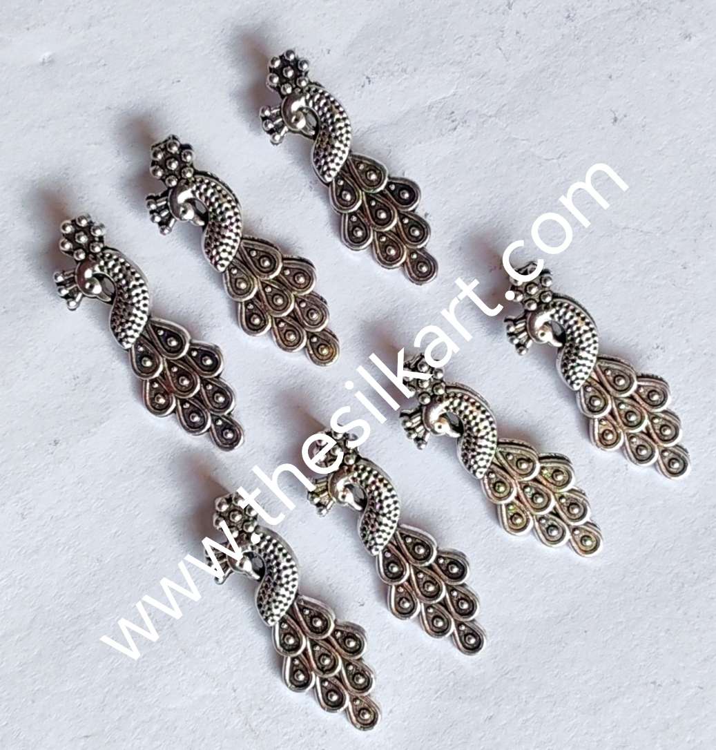 peacock charms no:3 silver