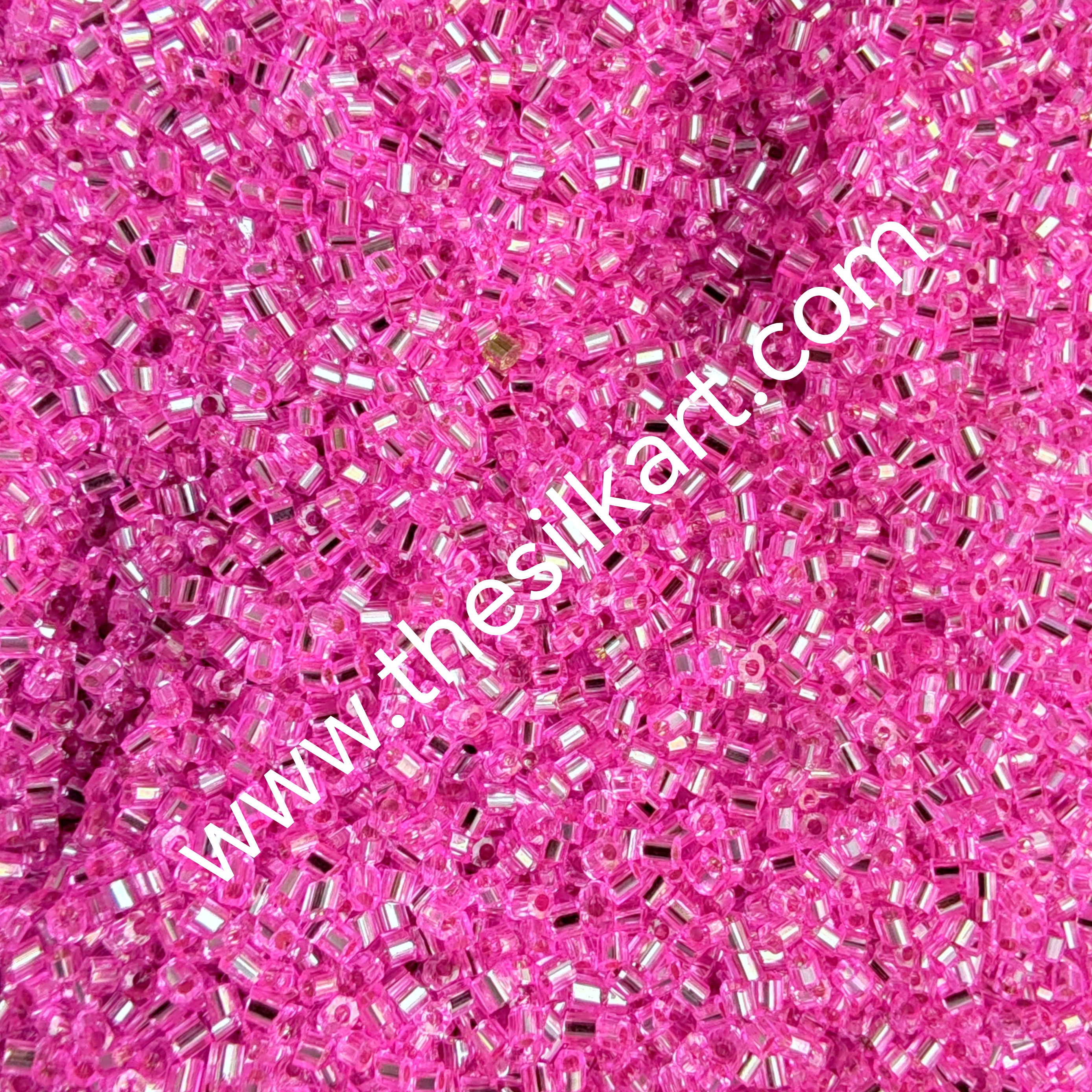 light pink colour small cut beads