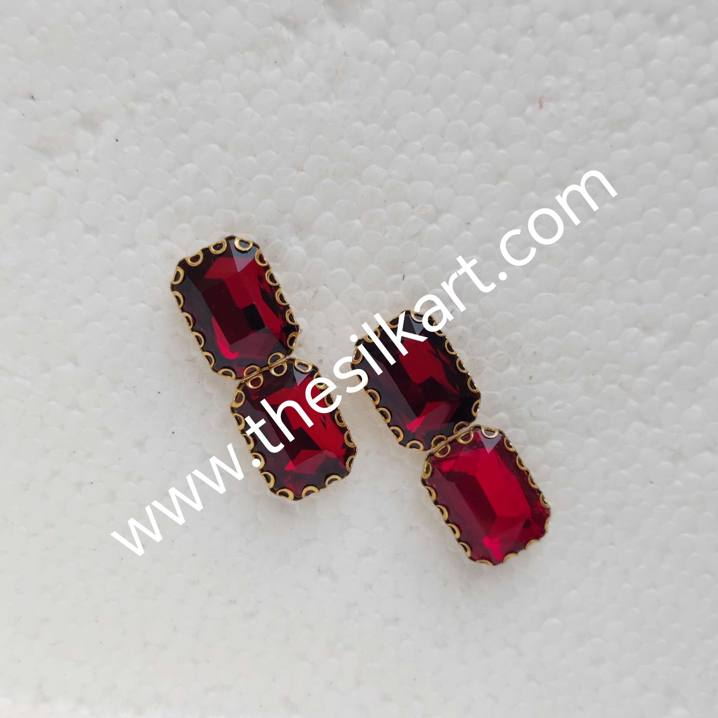 10*14 size marron colour clipstones