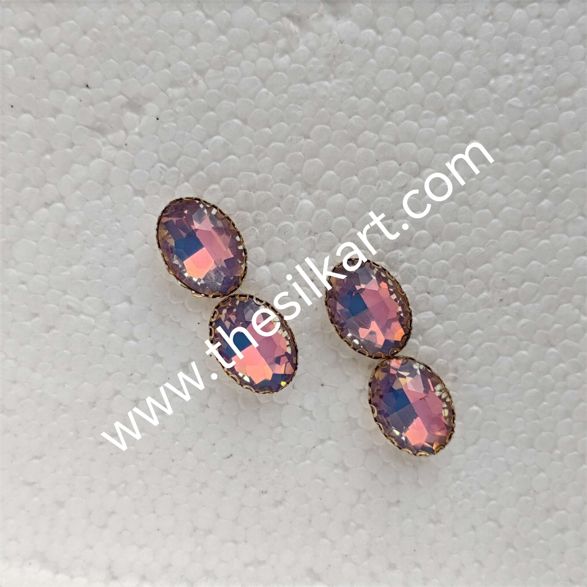 10*15 size oval shape pestral colour-yash