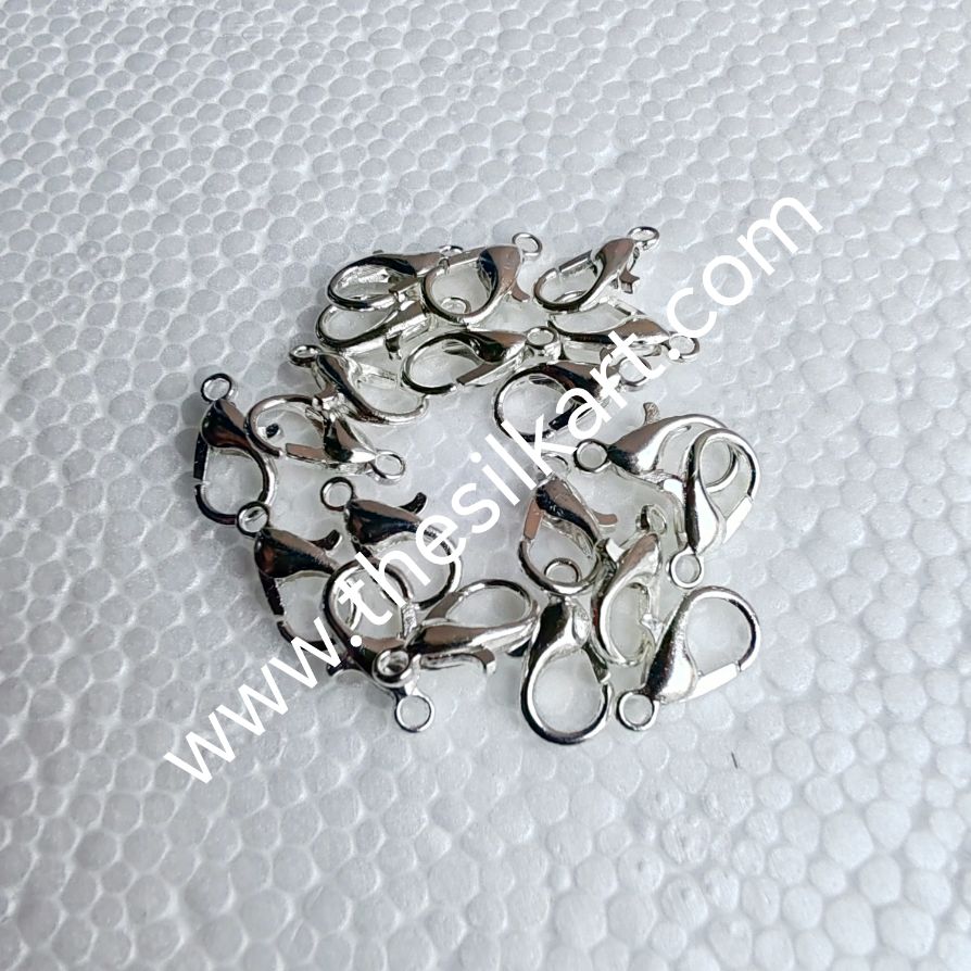 silver colour fish hooks