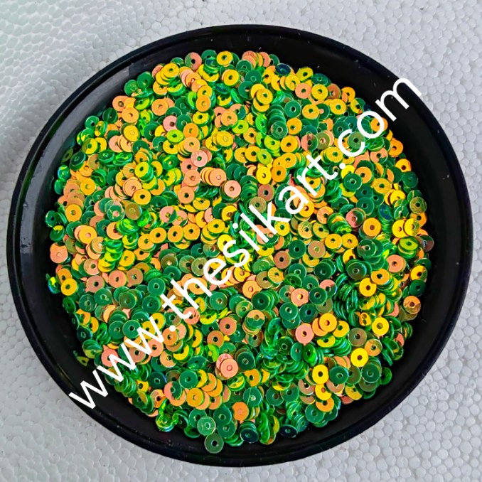 4mm size sequences colour-dark green