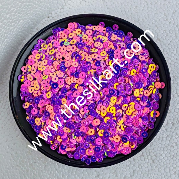 4mm size sequences colour-purpule