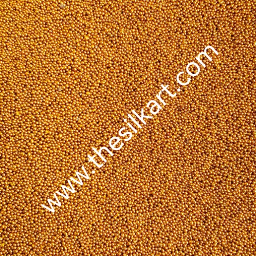 gold colour micro beads