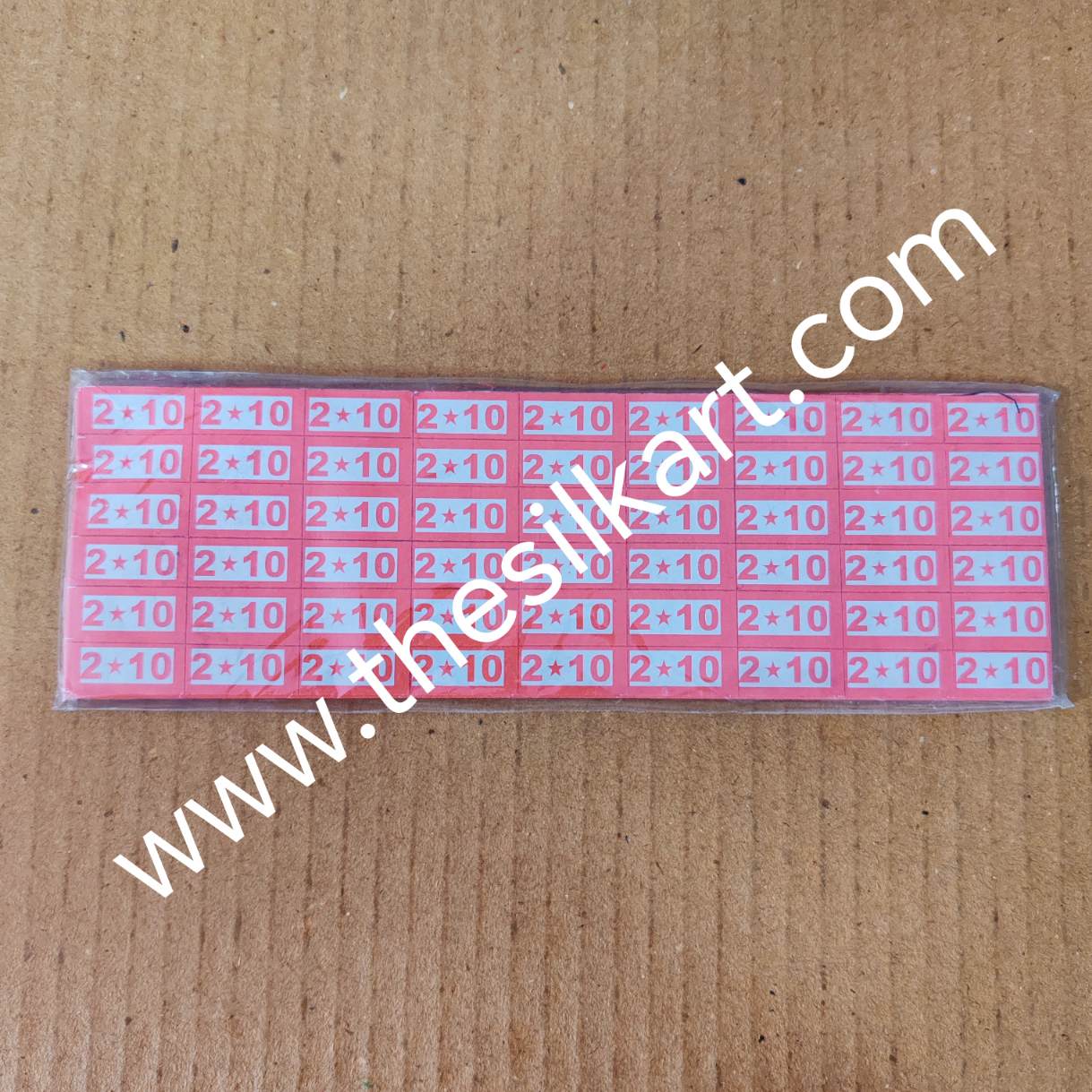2*10 size stickers