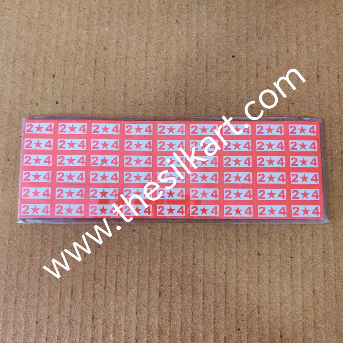 2*4 size stickers