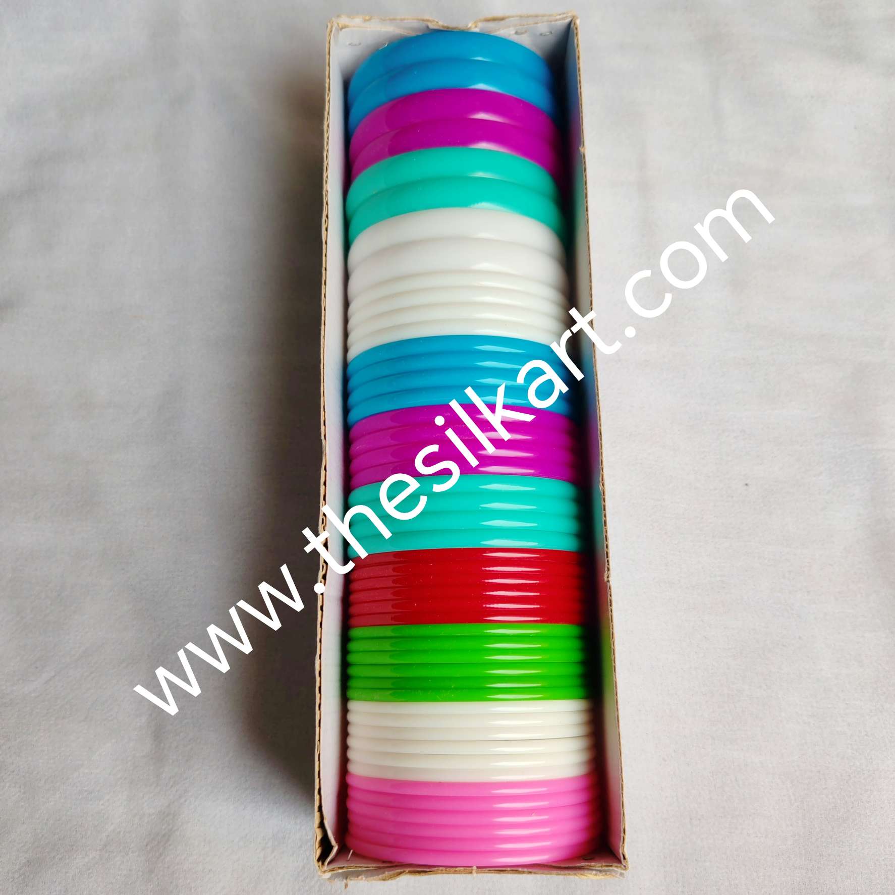 Curve mixed bangle box-2,4and6cuts