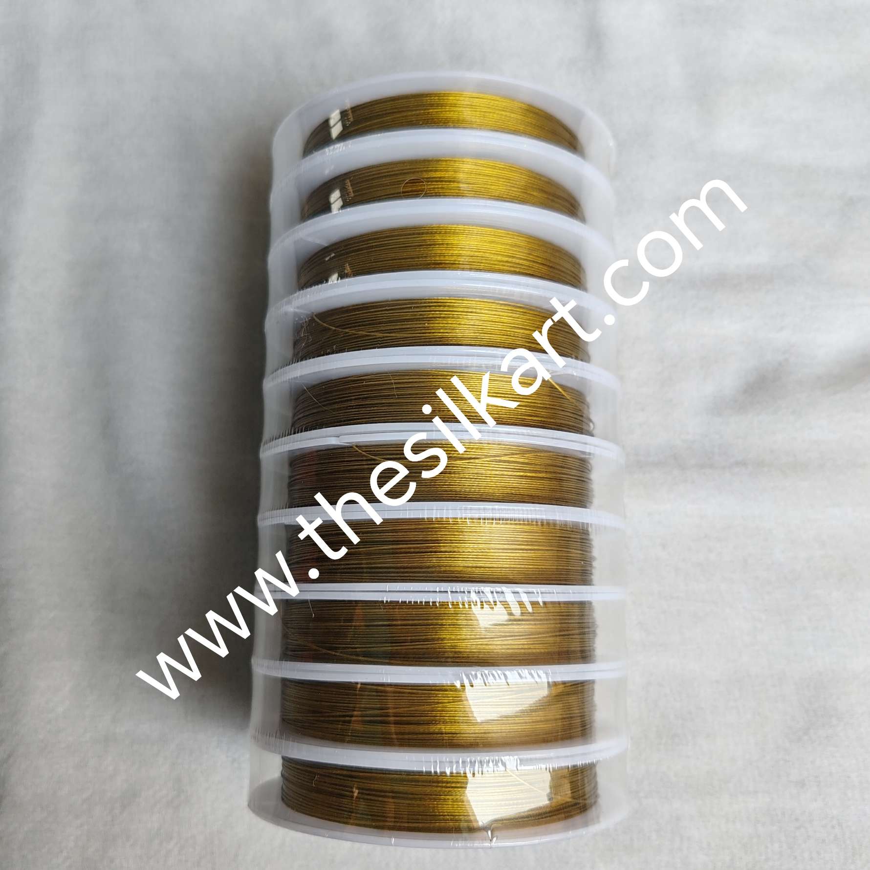 Gear wire and lock beads