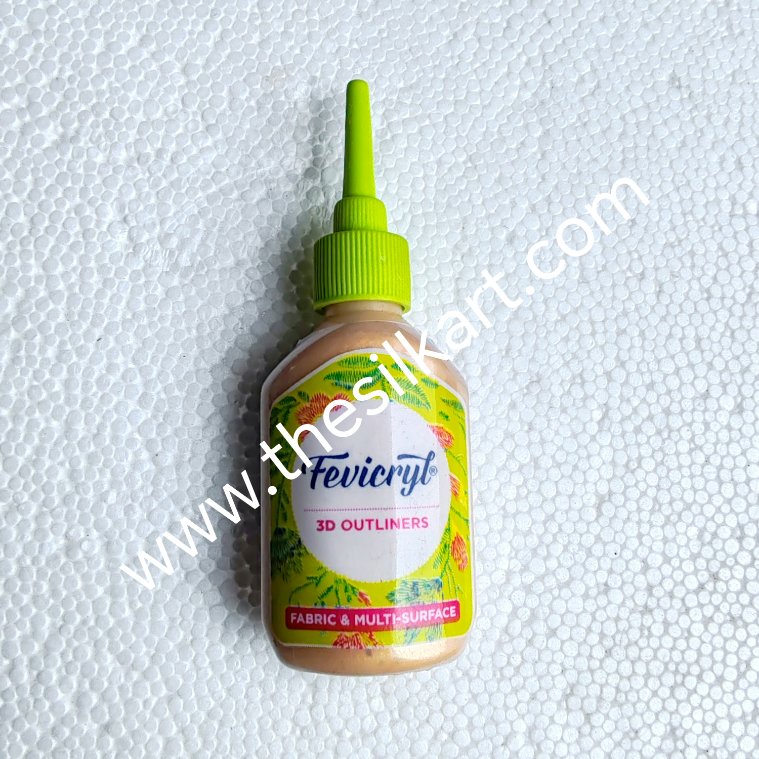 Gold colour 3D outliner
