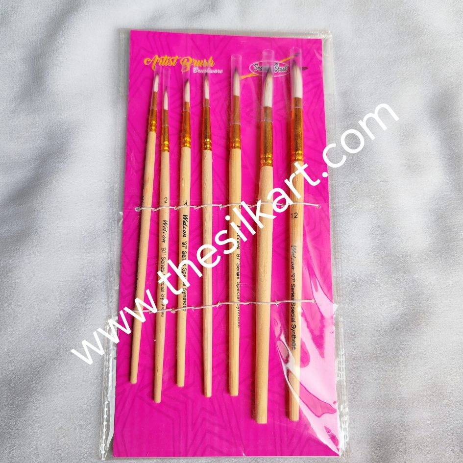 Curve brushes set of 7 