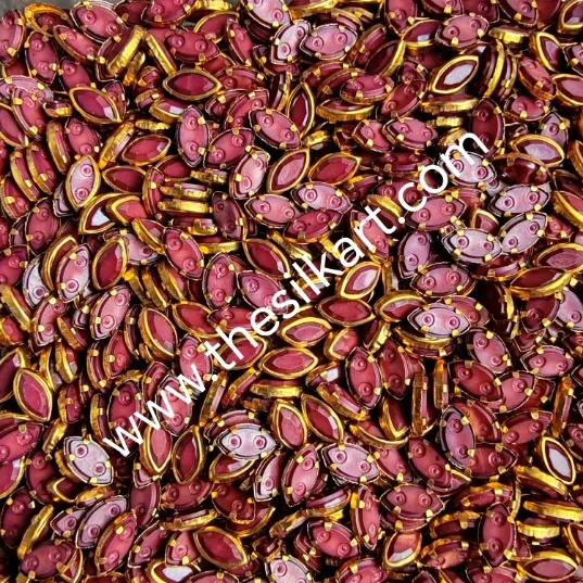 6k Eye shape matt brown colour matt